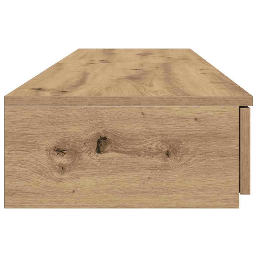 Ladice za krevet Umjetnički hrast 135 x 36,5 x 16,5 cm
