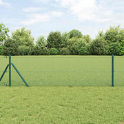 Zavarena žičana ograda 1000 x 160 cm Zelena