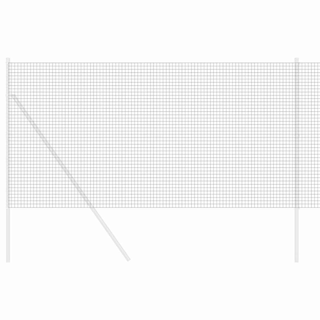 Zavarena žičana ograda 1000 x 120 cm Siva