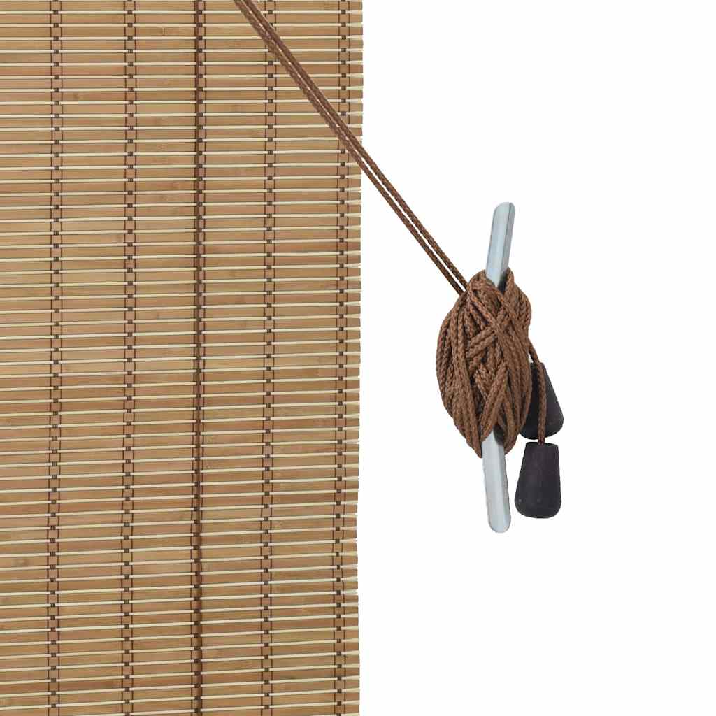 Rolo zavjesa sa zavjesama Priroda 110 x 220 cm bambus