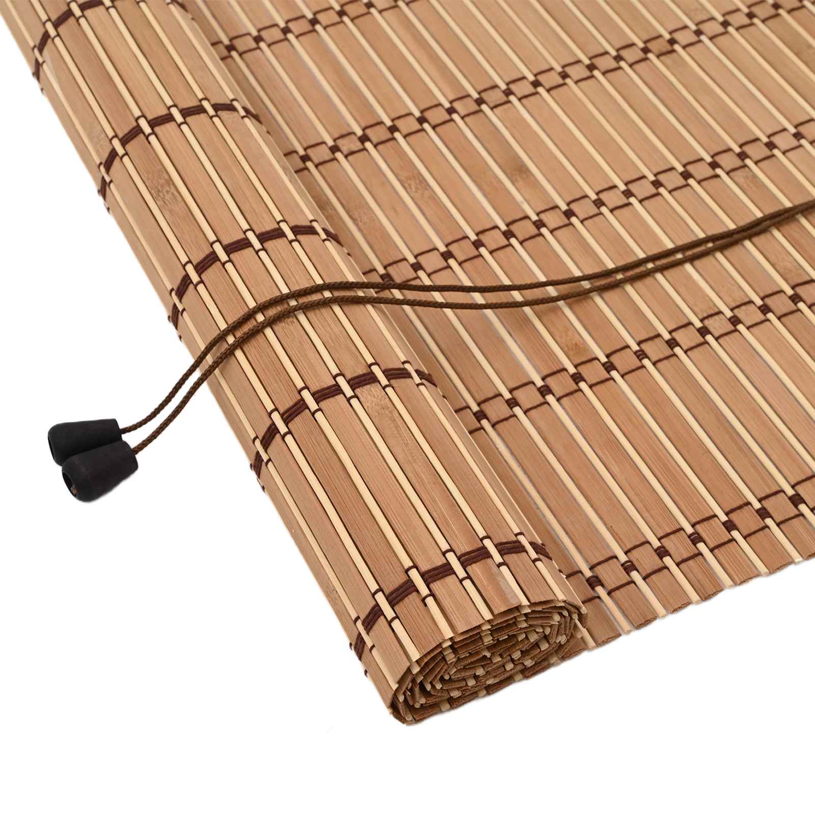 Rolo zavjesa sa zavjesama Priroda 110 x 220 cm bambus