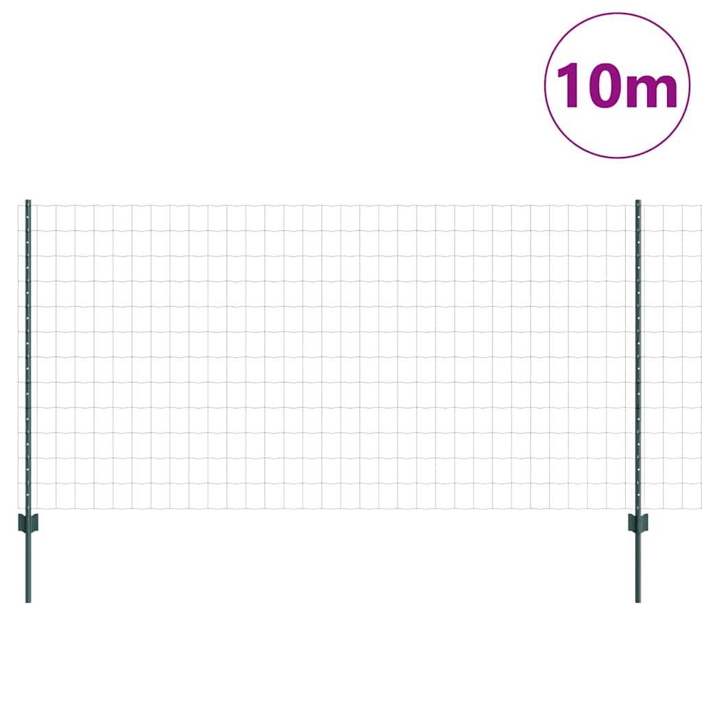 Zavarena žičana ograda 10 x 1,2 m (Š x V) Čelik premazan PVC-om