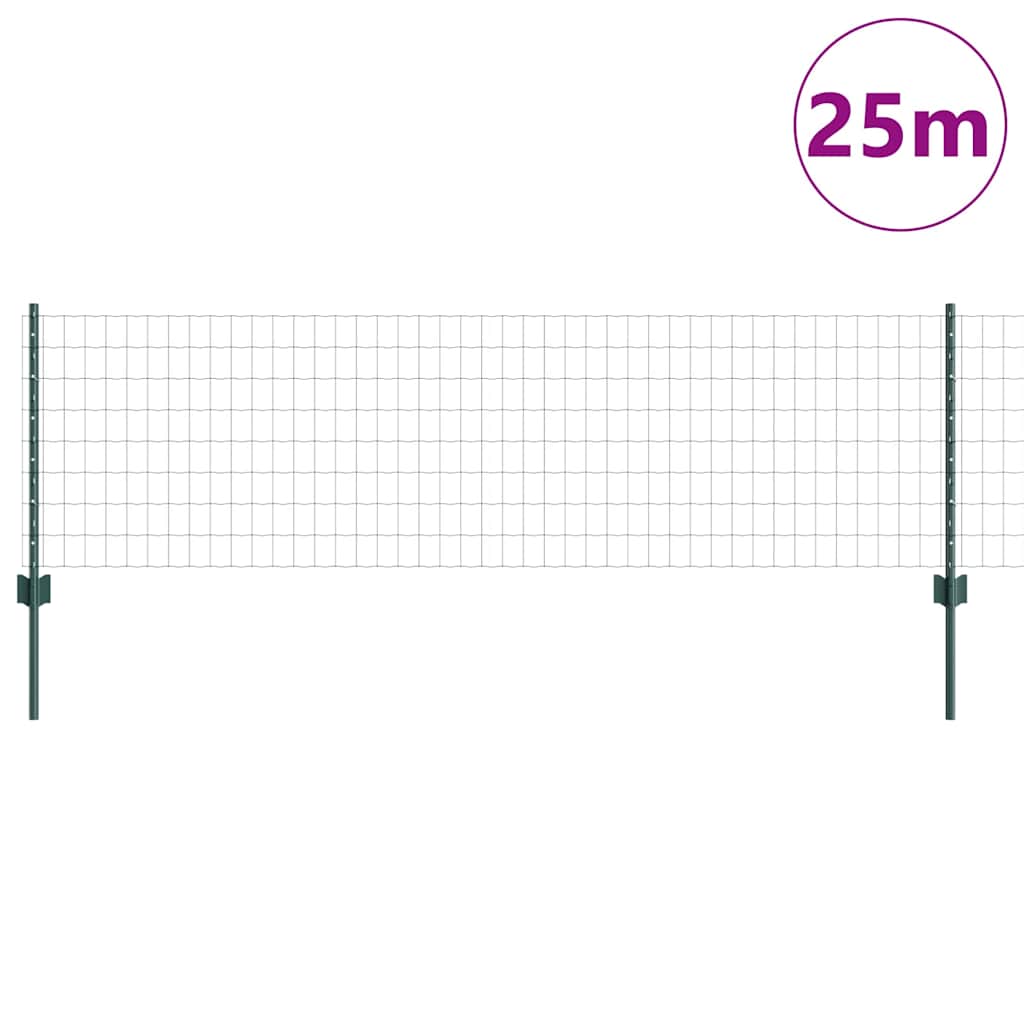 Zavarena žičana ograda 25 x 0,6 m (Š x V) Čelik premazan PVC-om
