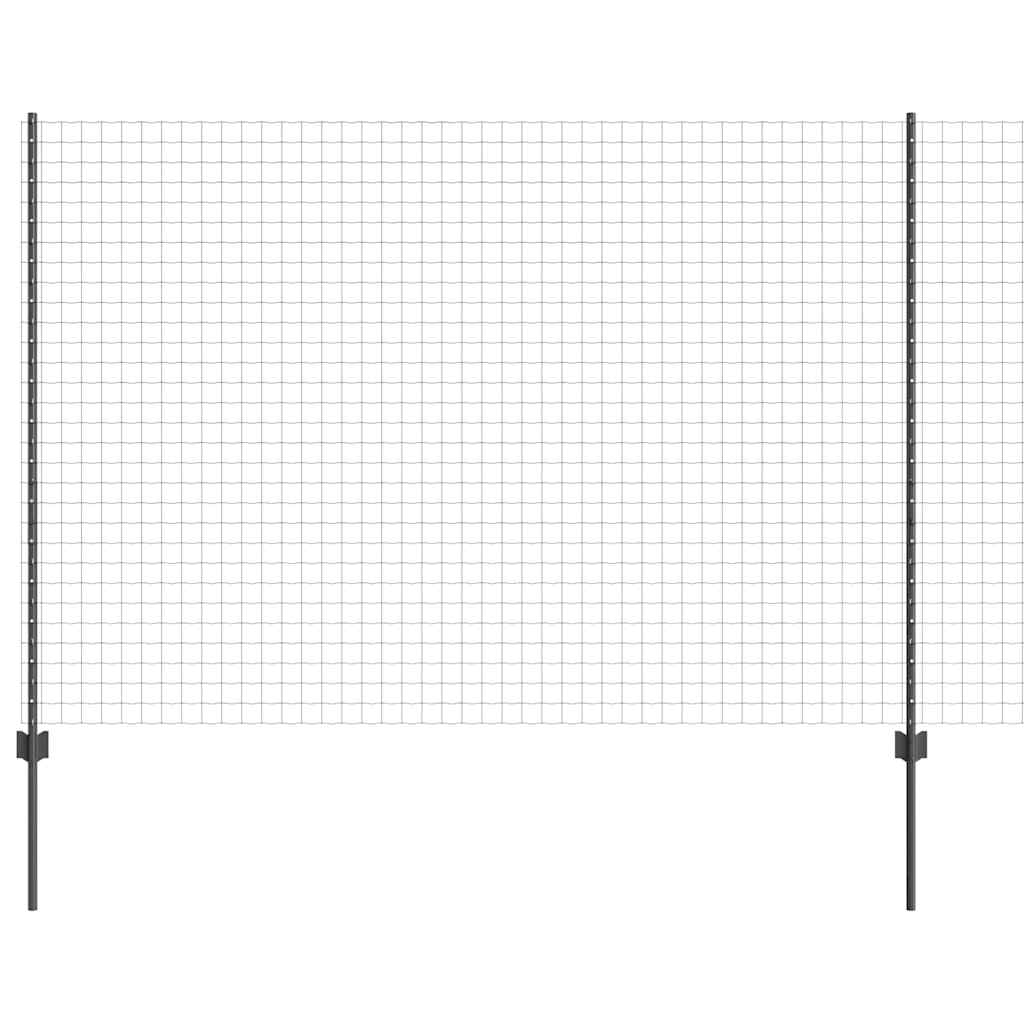 Zavarena žičana ograda 10 x 1,5 m (Š x V) Čelik premazan PVC-om
