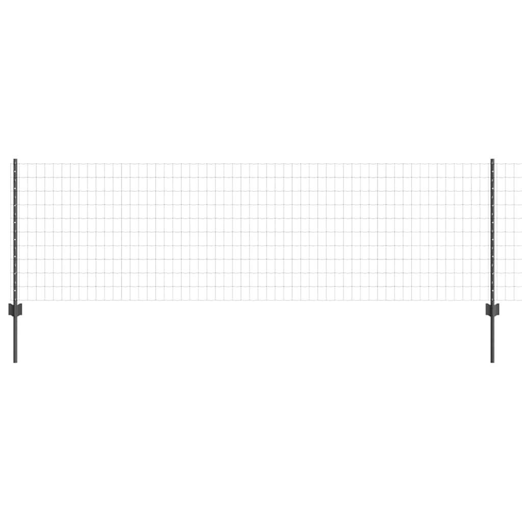 Zavarena žičana ograda 25 x 0,8 m (Š x V) Čelik premazan PVC-om