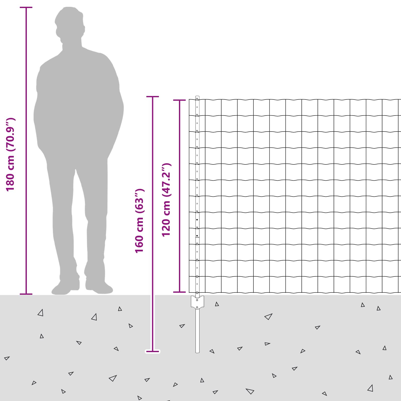 Zavarena žičana ograda 25 x 1,2 m (Š x V) Čelik premazan PVC-om