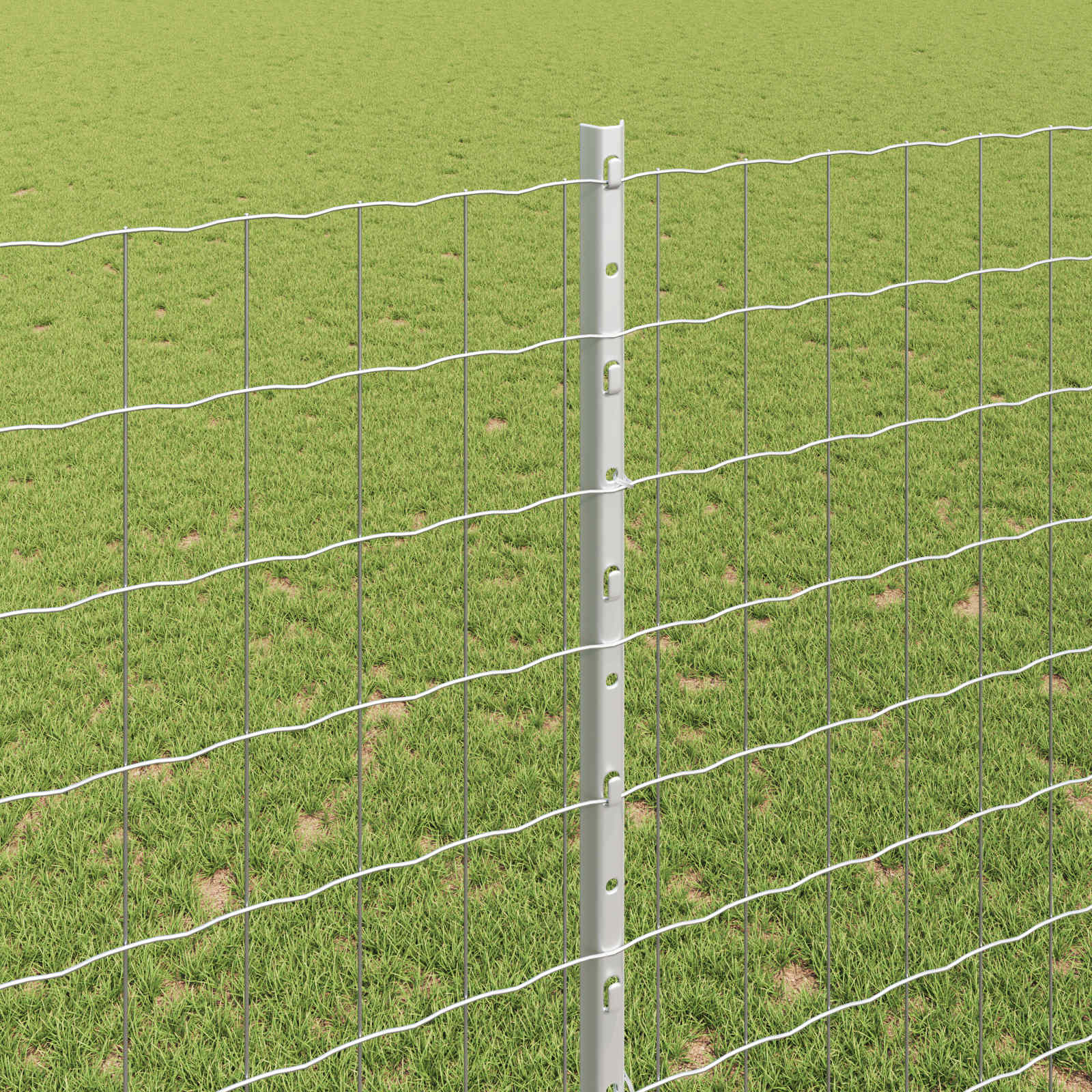 Zavarena žičana ograda 10 x 1,5 m (Š x V) Vruće pocinčani čelik