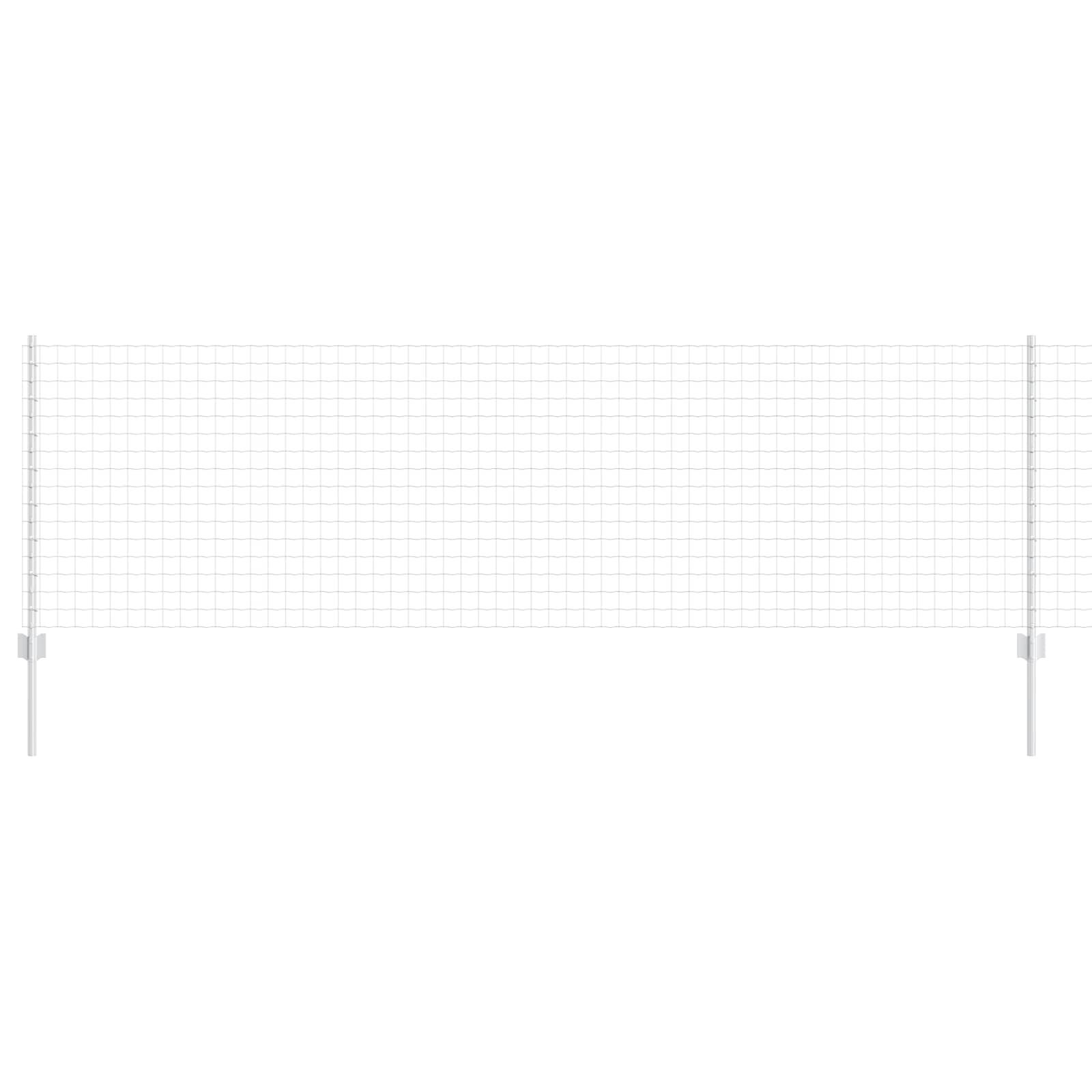 Zavarena žičana ograda 25 x 0,8 m (Š x V) Vruće pocinčani čelik