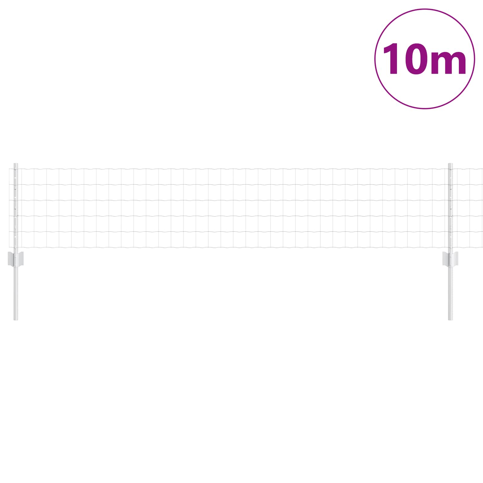 Zavarena žičana ograda 10 x 0,4 m (Š x V) Vruće pocinčani čelik