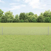 Zavarena žičana ograda s postom 10 x 0,4 m Srebrna Mreža