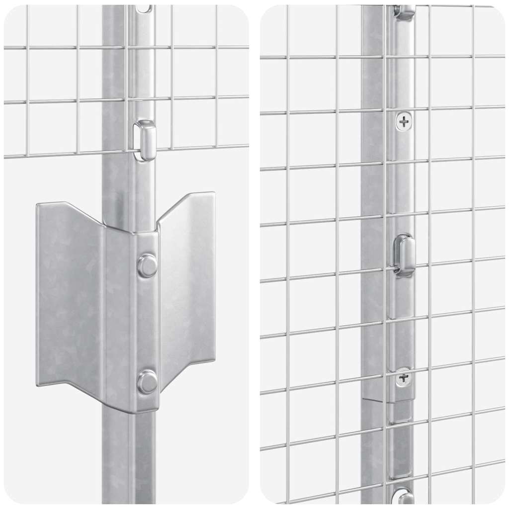 Zavarena žičana ograda s postom 10 x 1 m (Š x V)