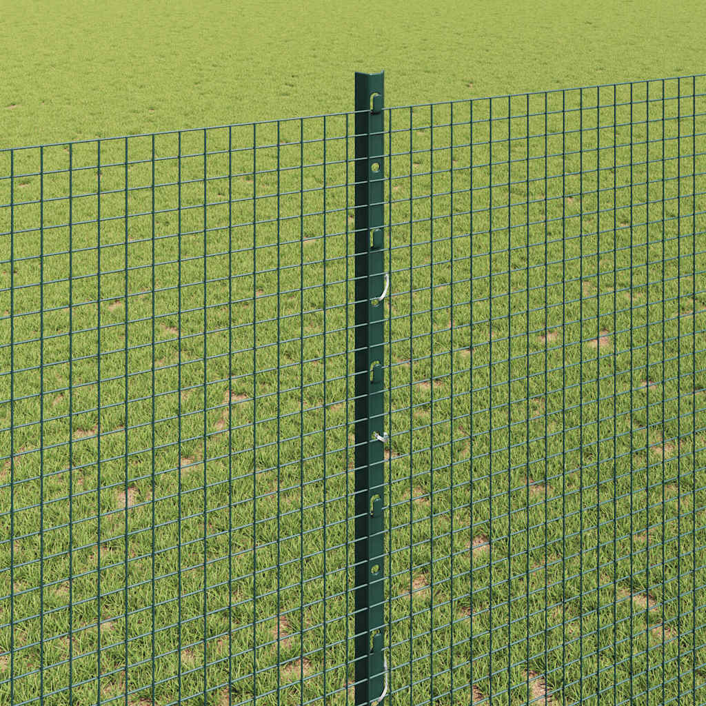 Zavarena žičana ograda s postom 10 x 1,4 m Zelena Mreža