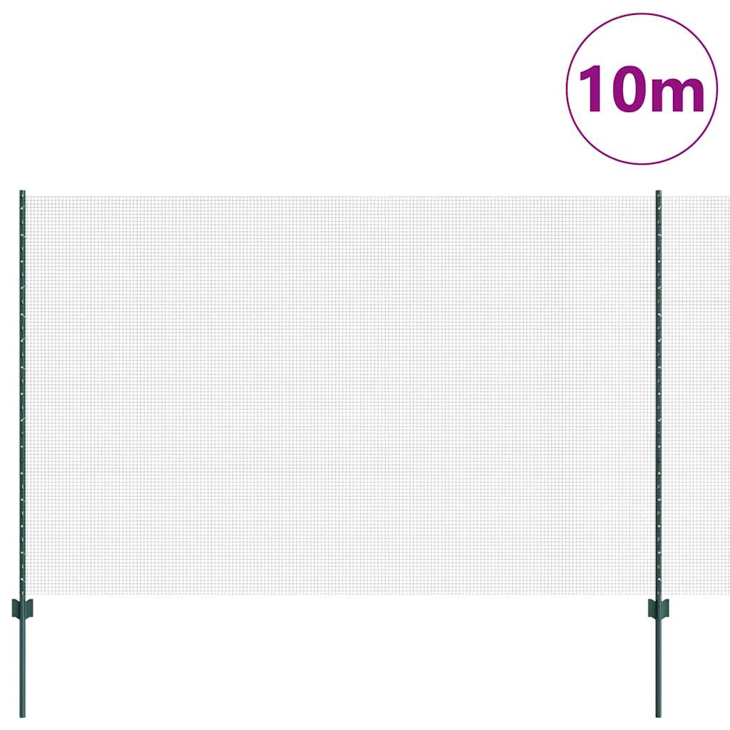 Zavarena žičana ograda s postom 10 x 1,5 m (Š x V)