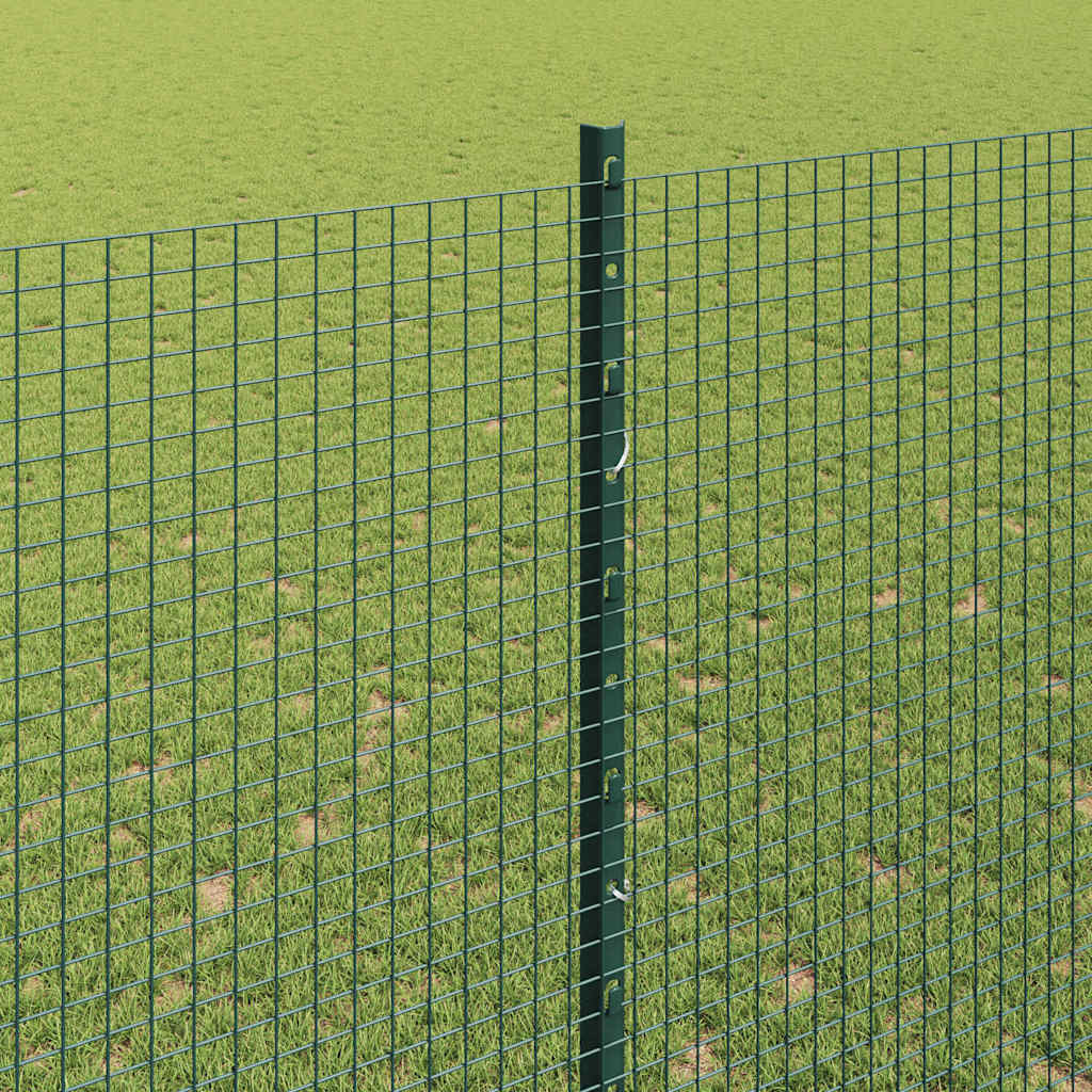 Zavarena žičana ograda s postom 10 x 1,5 m Zelena Mreža