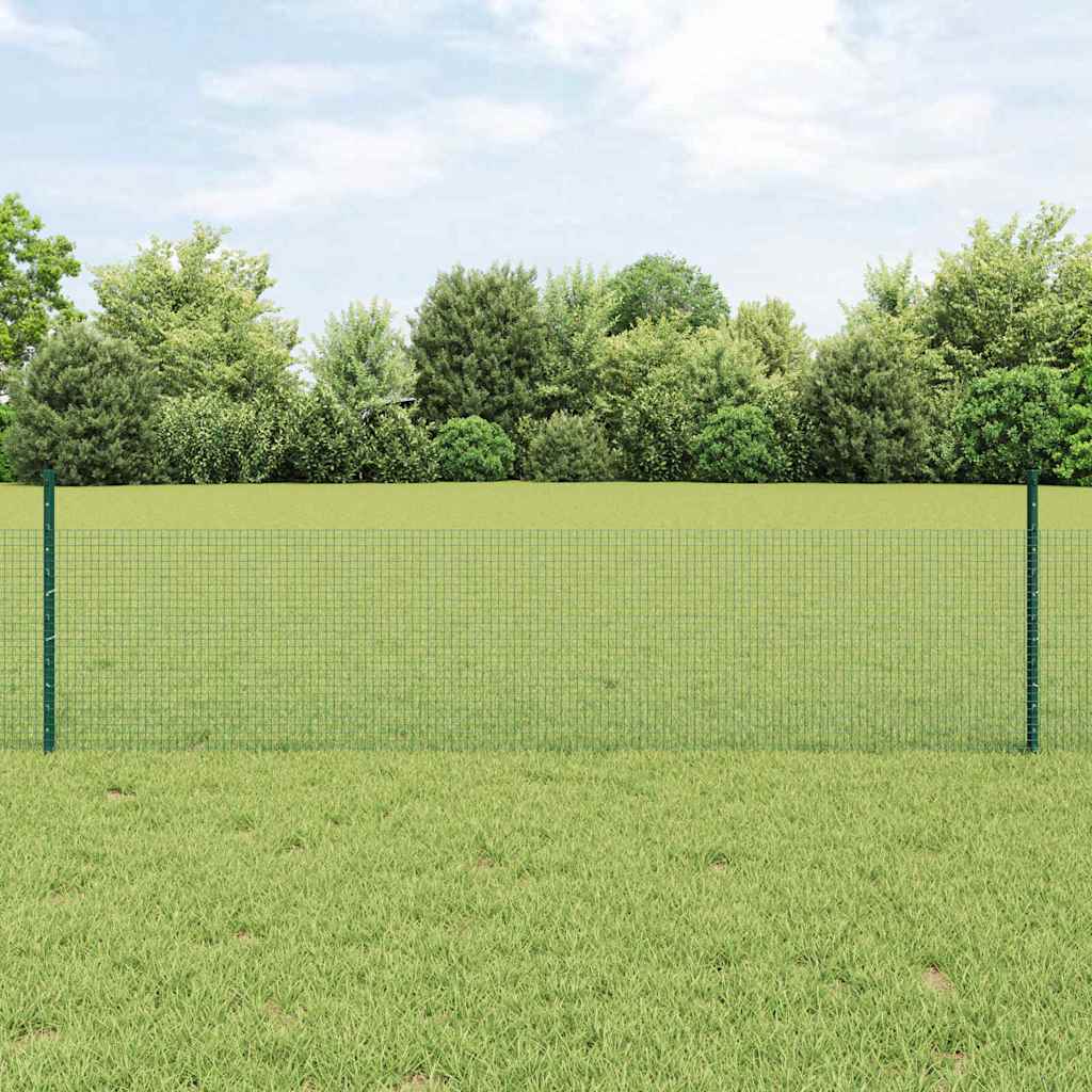 Zavarena žičana ograda s postom 25 x 0,5 m (Š x V)