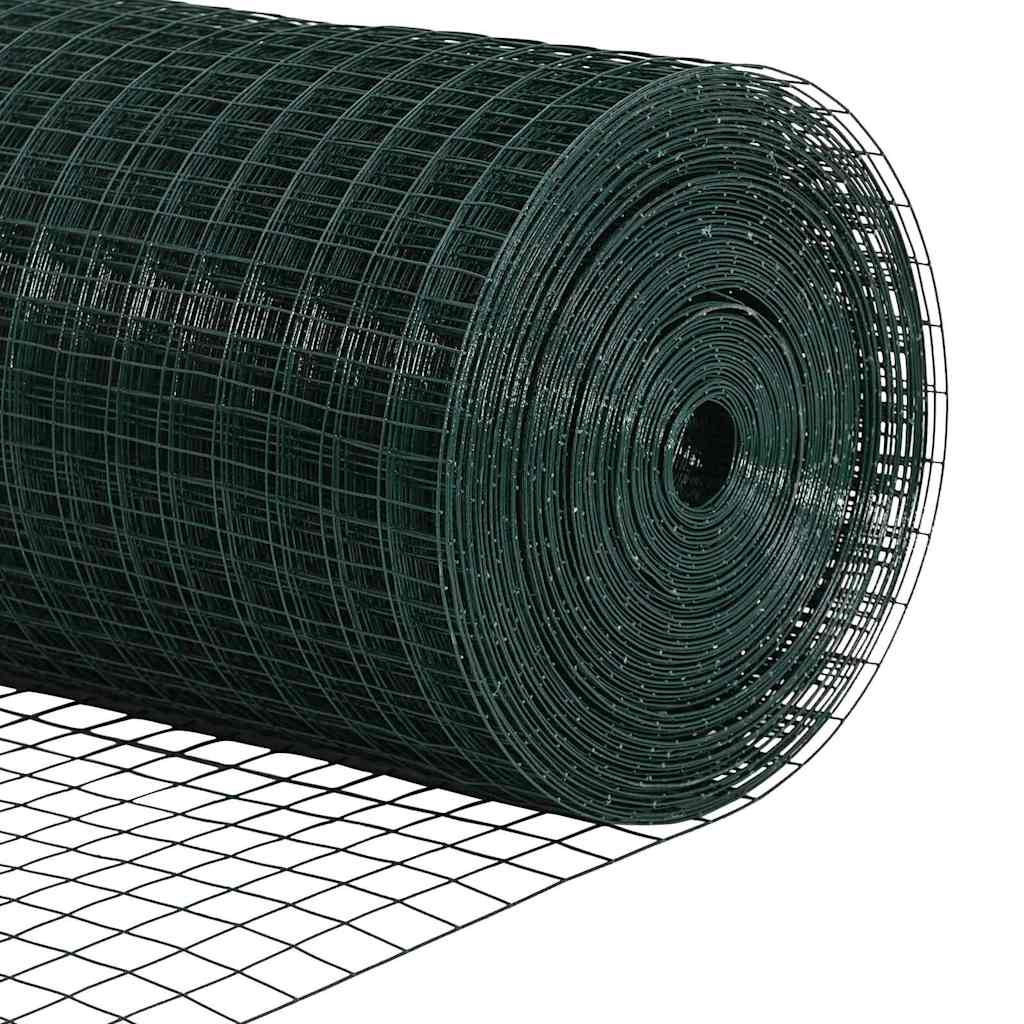 Zavarena žičana ograda s postom 25 x 1 m (Š x V)