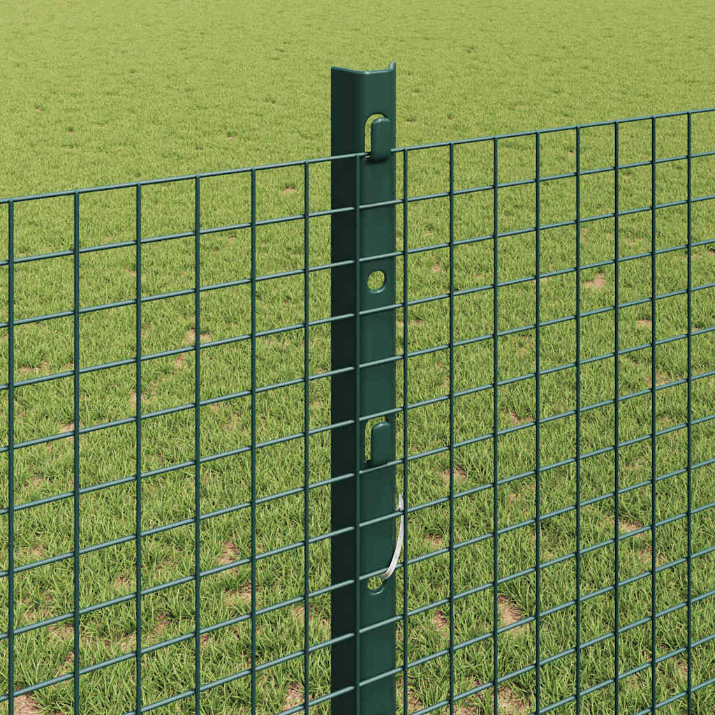 Zavarena žičana ograda s postom 25 x 1,2 m Zelena Mreža