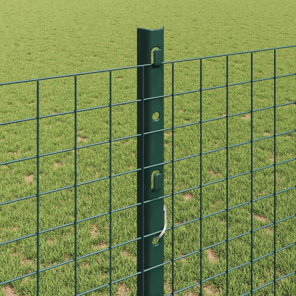 Zavarena žičana ograda s postom 25 x 1,2 m Zelena Mreža