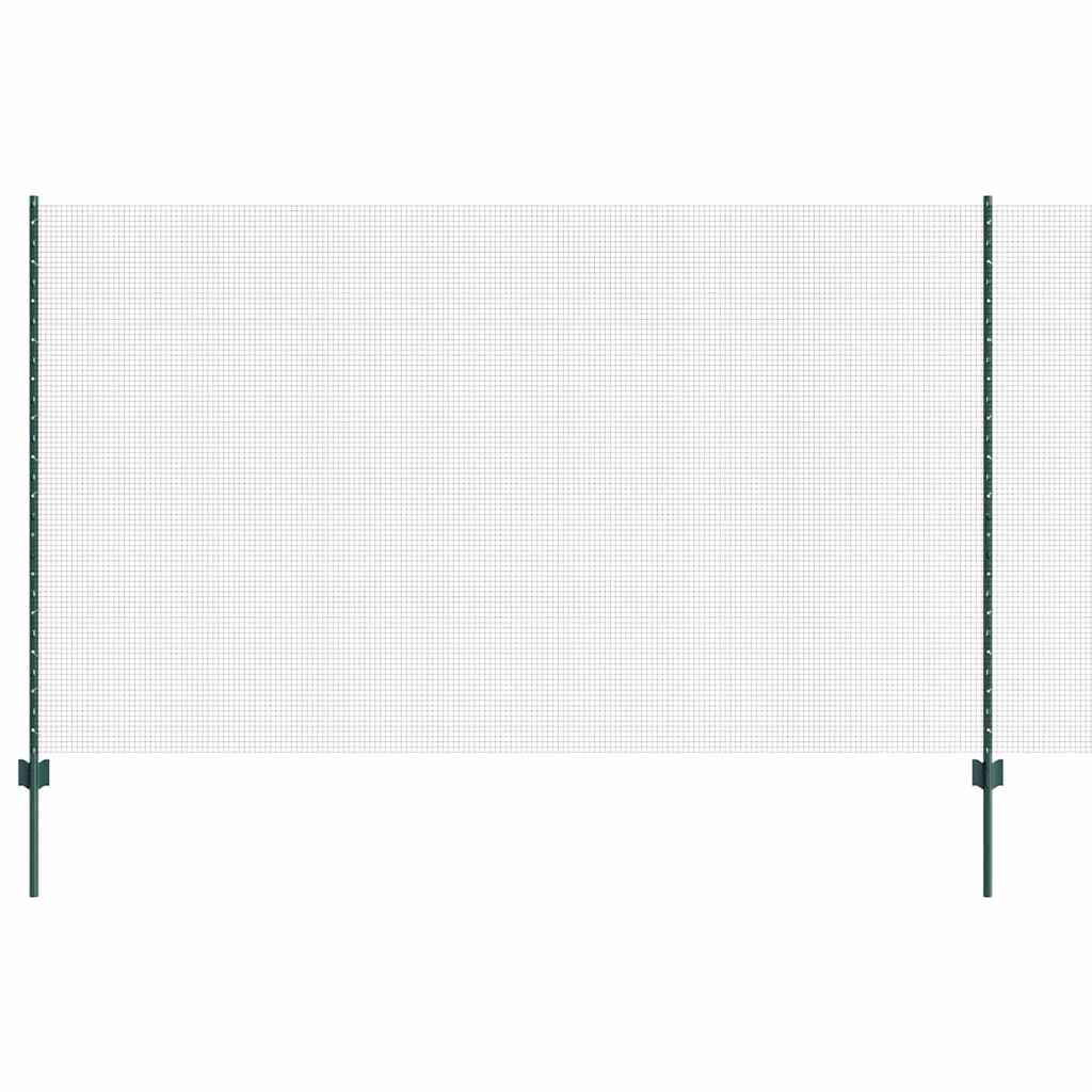 Zavarena žičana ograda s postom 25 x 1,4 m Zelena Mreža