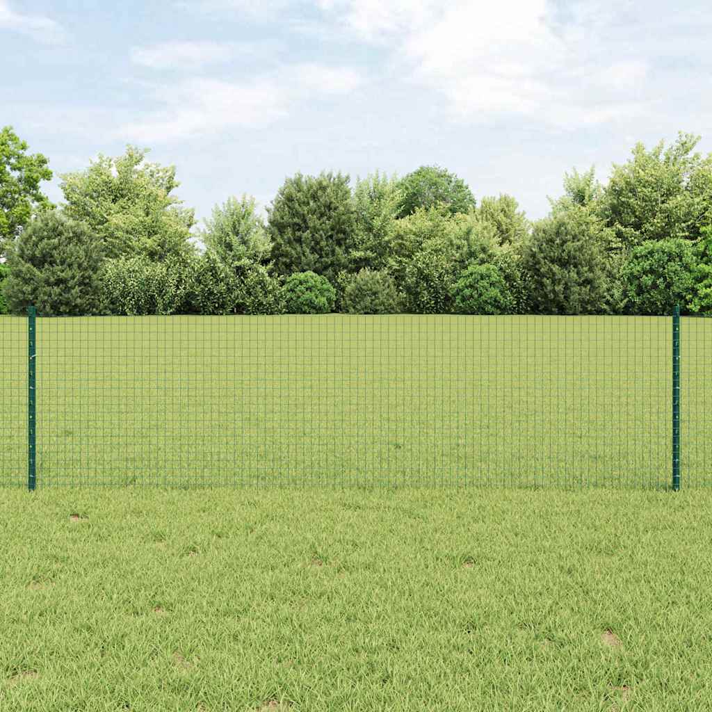 Zavarena žičana ograda s postom 50 x 0,6 m Zelena Mreža