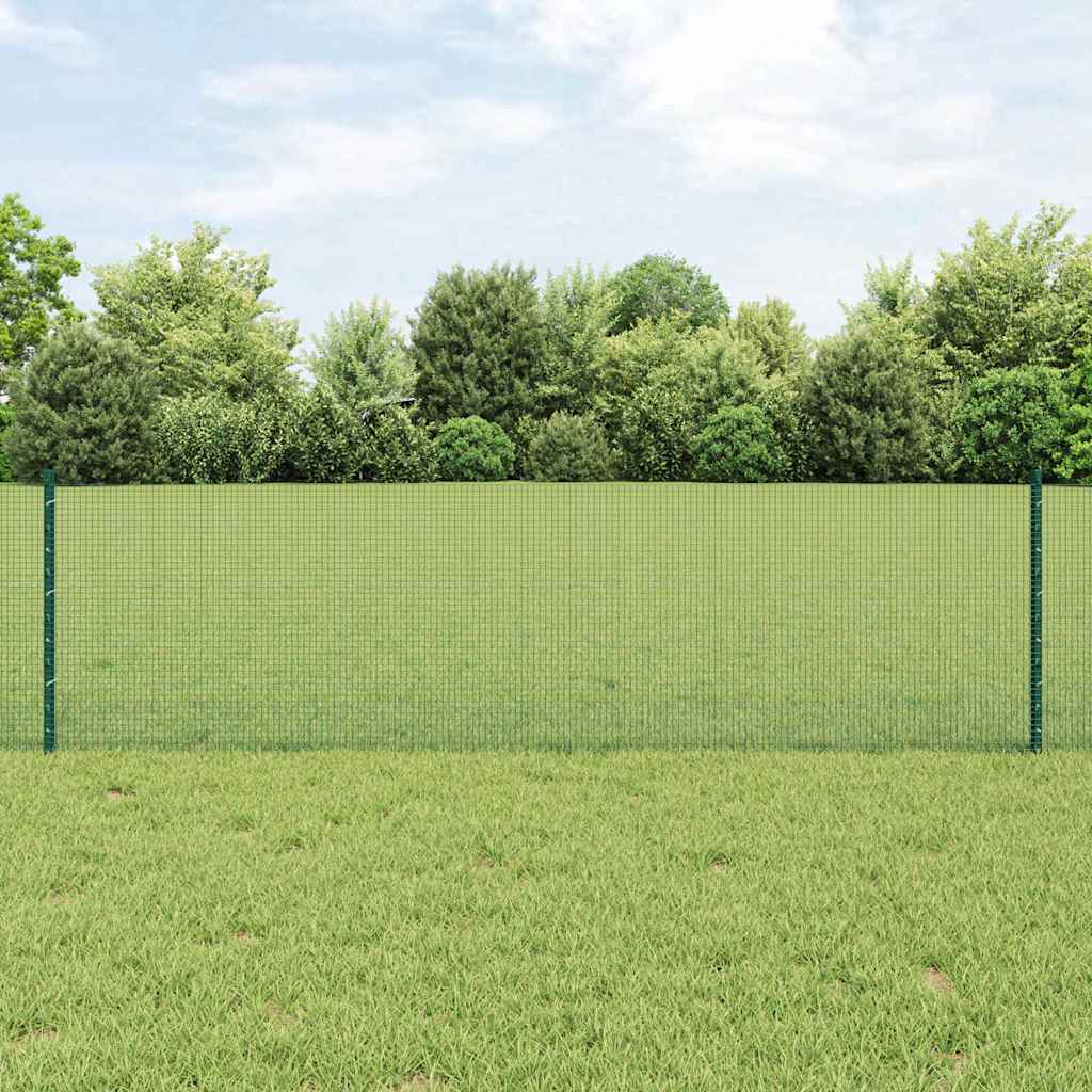 Zavarena žičana ograda s postom 100 x 0,6 m Zelena Mreža