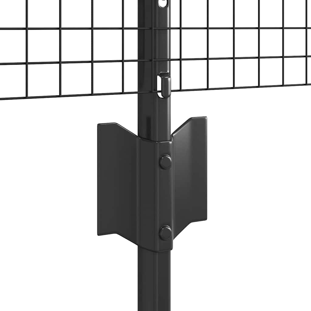 Zavarena žičana ograda s postom 25 x 0,5 m (Š x V)