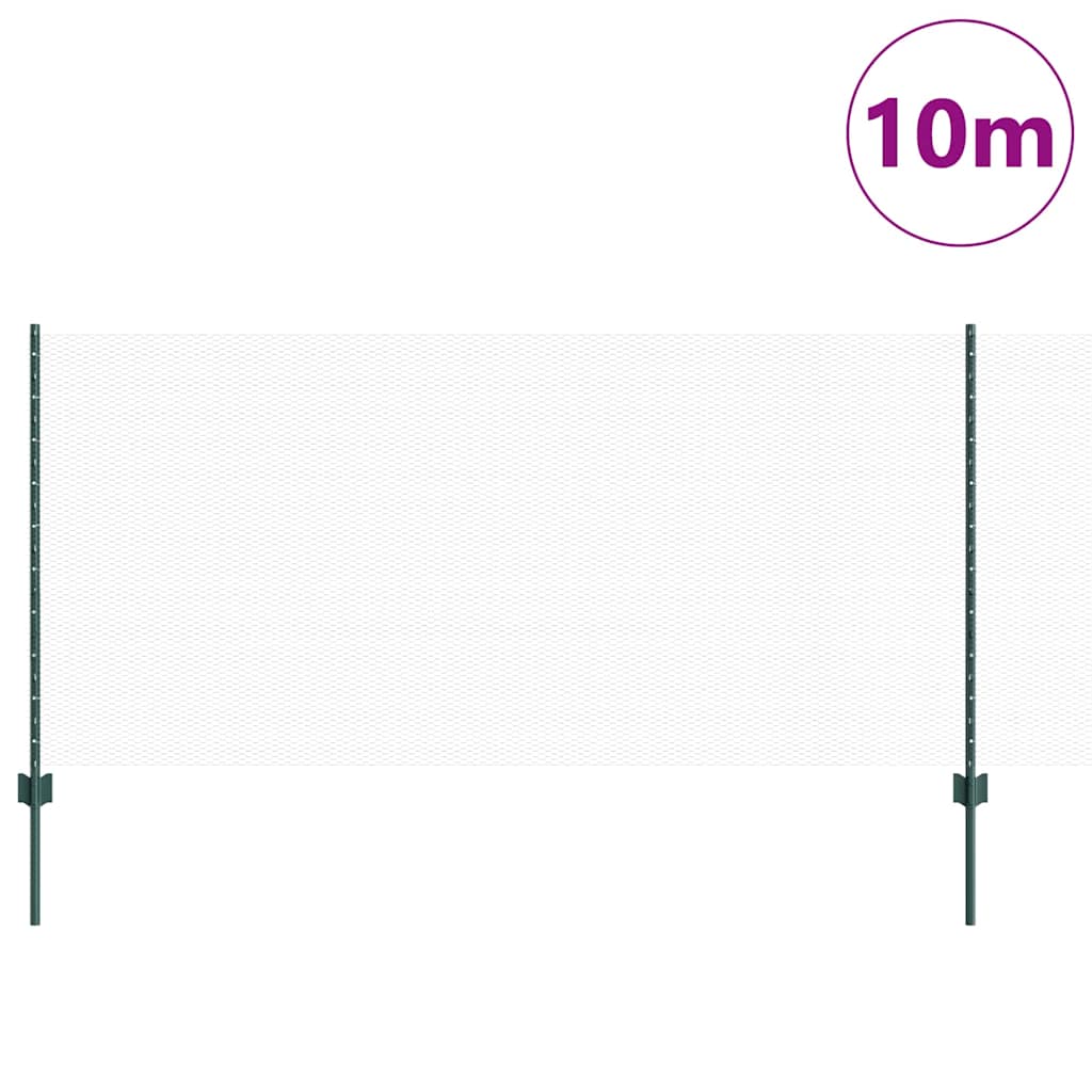 Zavarena žičana ograda 10 x 1 m (Š x V) Čelik premazan PVC-om