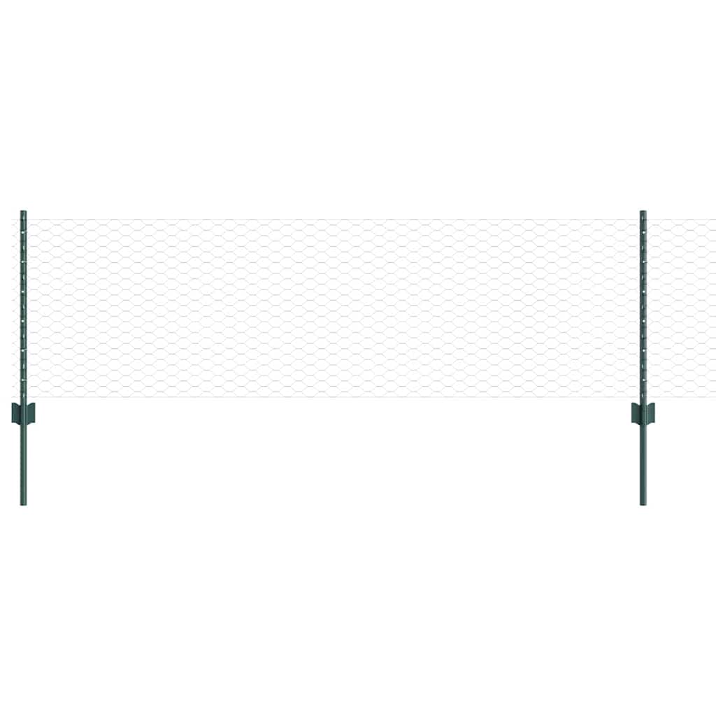 Zavarena žičana ograda 25 x 0,6 m (Š x V) Čelik premazan PVC-om