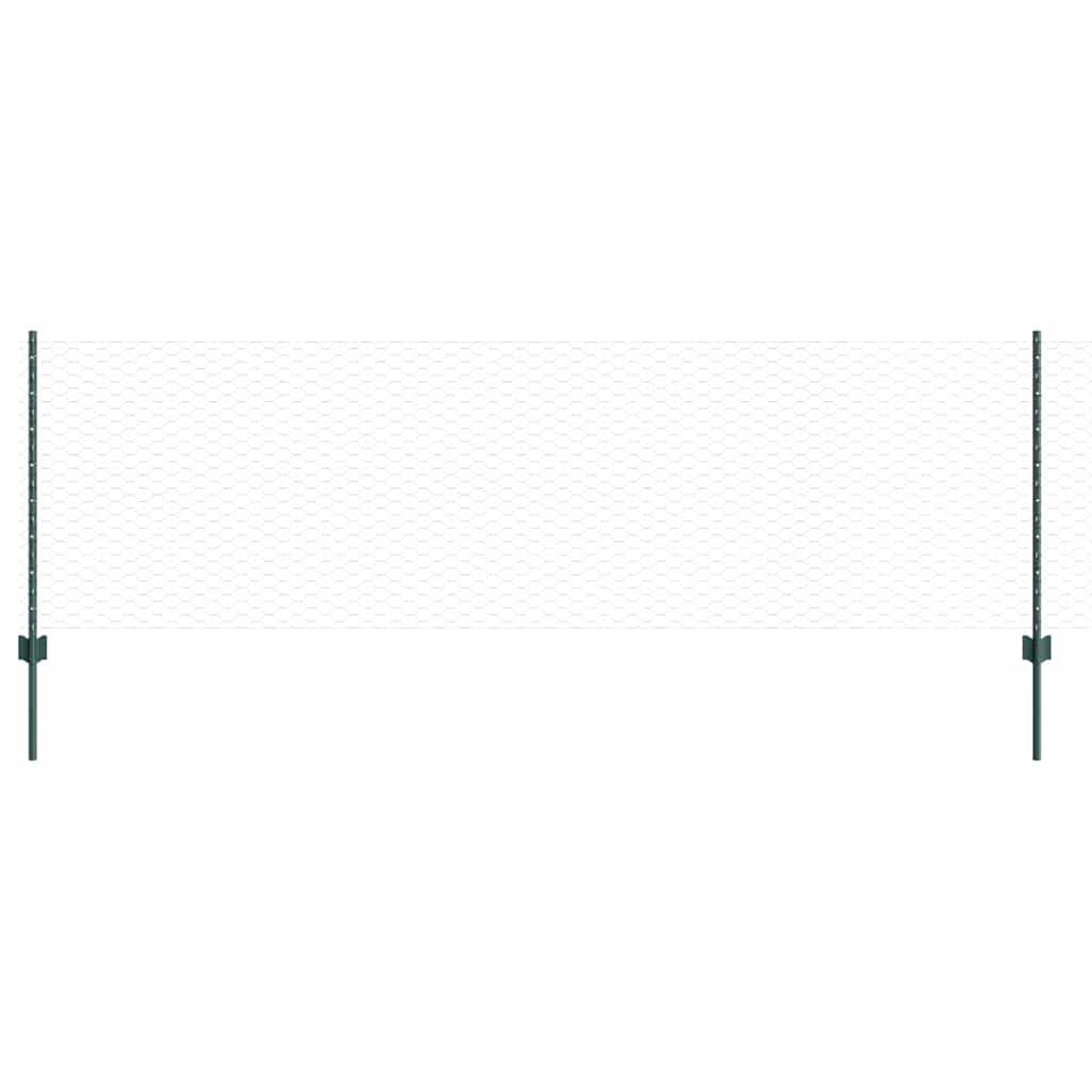 Zavarena žičana ograda 25 x 0,8 m (Š x V) Čelik premazan PVC-om