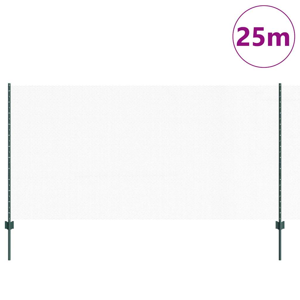 Zavarena žičana ograda 25 x 1,2 m (Š x V) Čelik premazan PVC-om