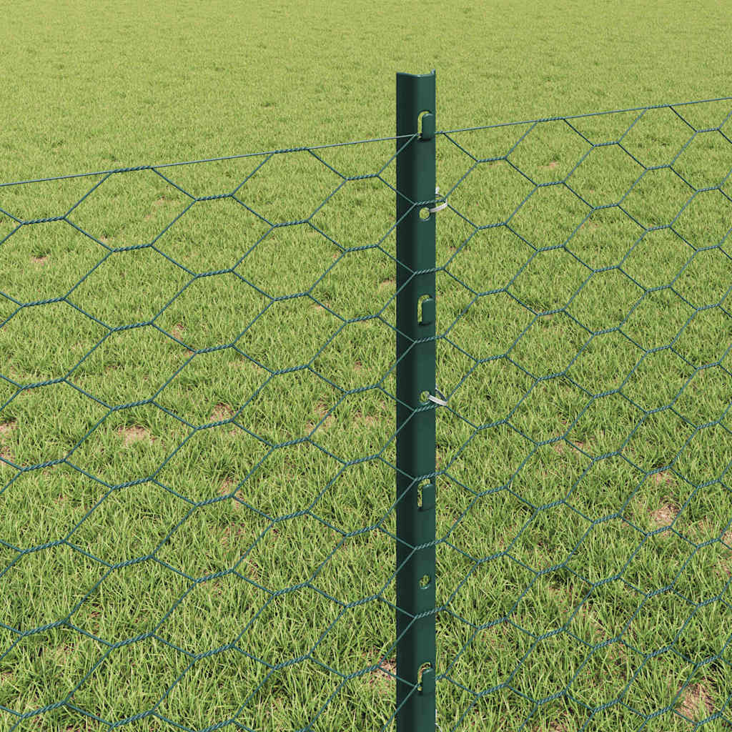 Zavarena žičana ograda 50 x 0,8 m (Š x V) Čelik premazan PVC-om