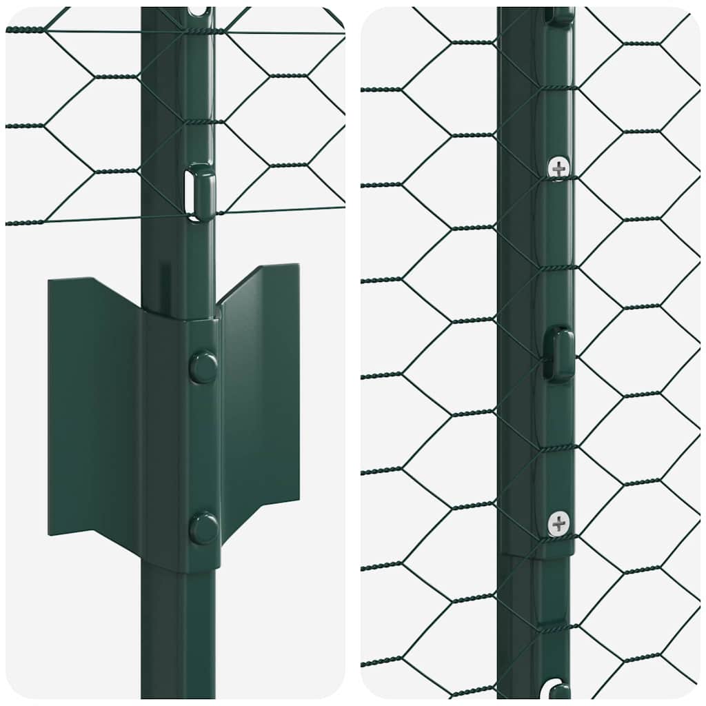 Zavarena žičana ograda 50 x 1,2 m (Š x V) Čelik premazan PVC-om