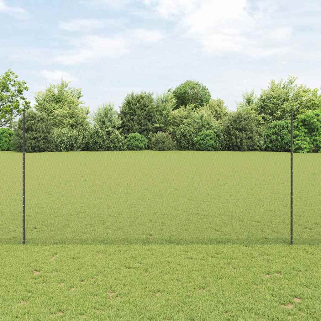 Zavarena žičana ograda 10 x 1,5 m (Š x V) Čelik premazan PVC-om