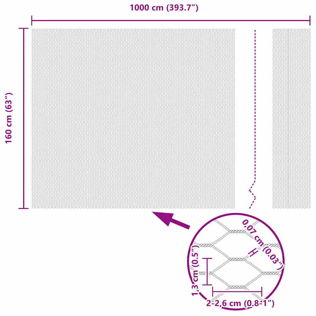 Zavarena žičana ograda 10 x 1,6 m (Š x V) Čelik premazan PVC-om