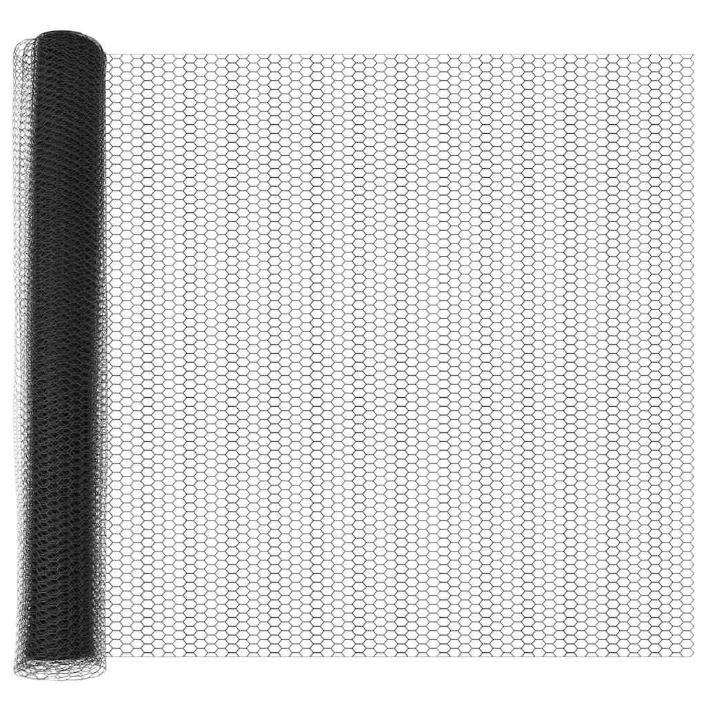 Zavarena žičana ograda 25 x 1,4 m (Š x V) Čelik premazan PVC-om