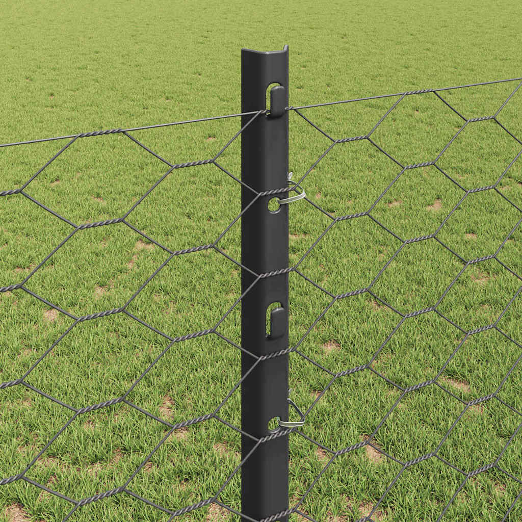 Zavarena žičana ograda 50 x 1,2 m (Š x V) Čelik premazan PVC-om