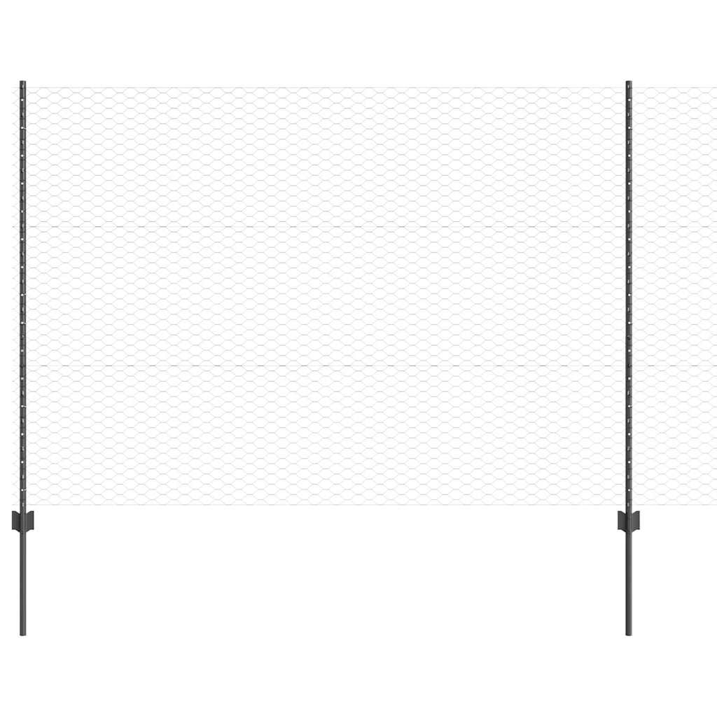 Zavarena žičana ograda 100 x 1,5 m (Š x V)