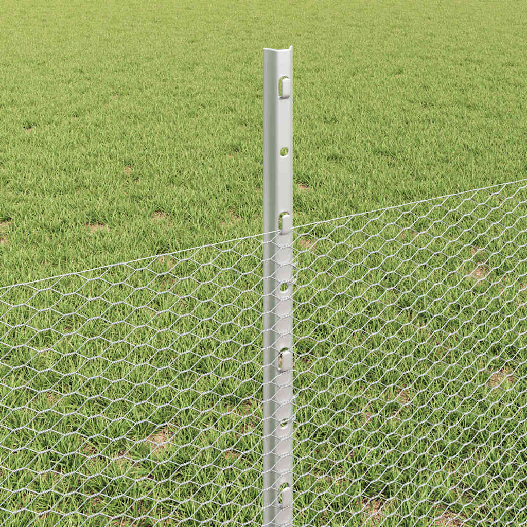 Zavarena žičana ograda 10 x 0,5 m (Š x V) Vruće pocinčani čelik