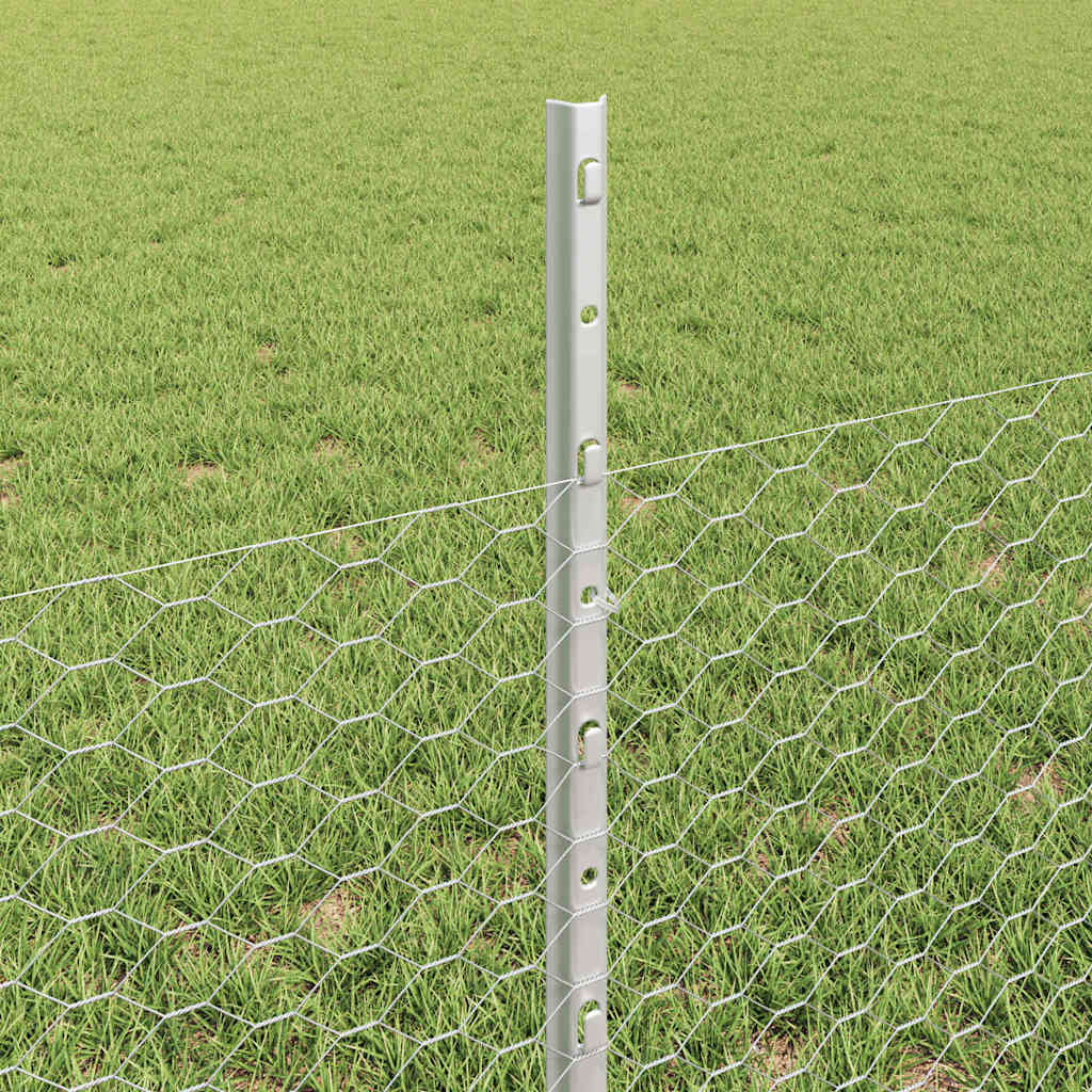 Zavarena žičana ograda 10 x 0,5 m (Š x V) Vruće pocinčani čelik