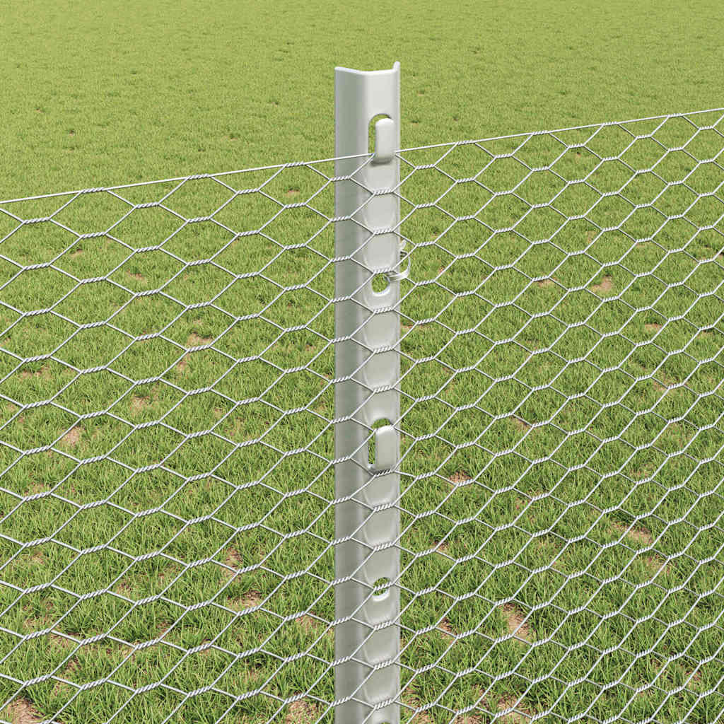 Zavarena žičana ograda 25 x 1,2 m (Š x V) Vruće pocinčani čelik