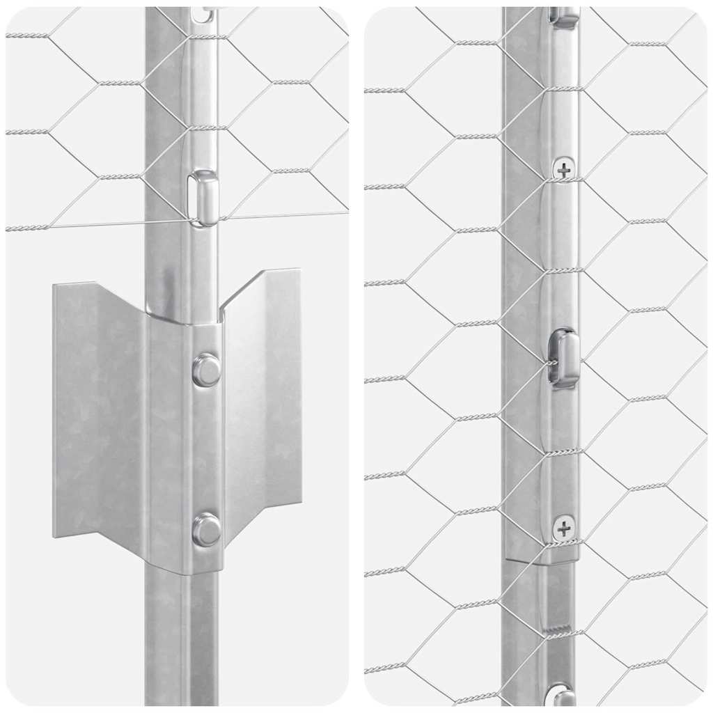 Zavarena žičana ograda 25 x 1,5 m (Š x V) Vruće pocinčani čelik