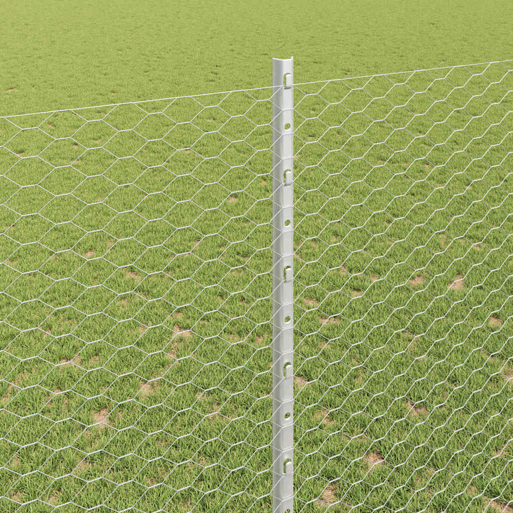Zavarena žičana ograda 25 x 1,6 m (Š x V) Vruće pocinčani čelik