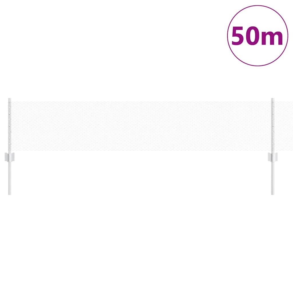 Zavarena žičana ograda 50 x 0,4 m (Š x V) Vruće pocinčani čelik