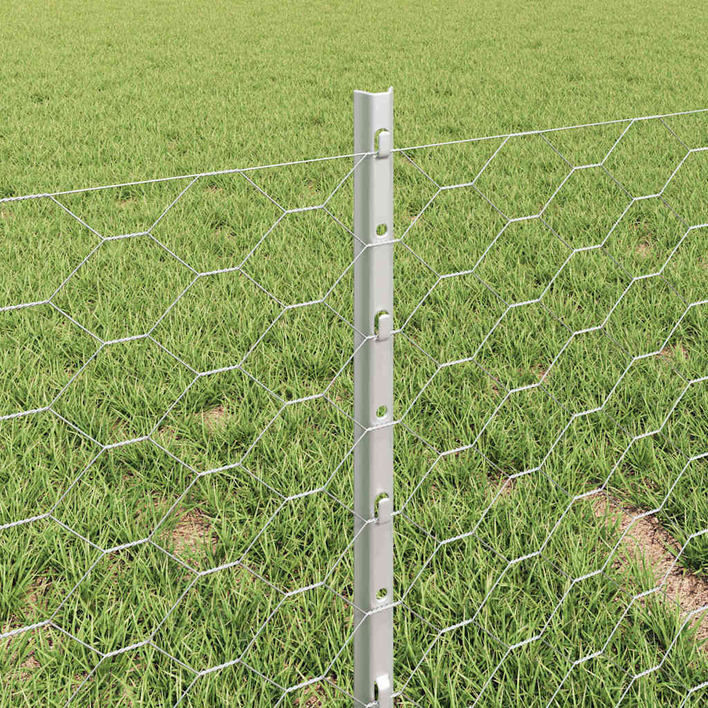 Zavarena žičana ograda 50 x 0,4 m (Š x V) Vruće pocinčani čelik