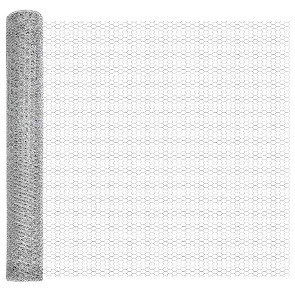 Zavarena žičana ograda 50 x 1,2 m (Š x V) Vruće pocinčani čelik