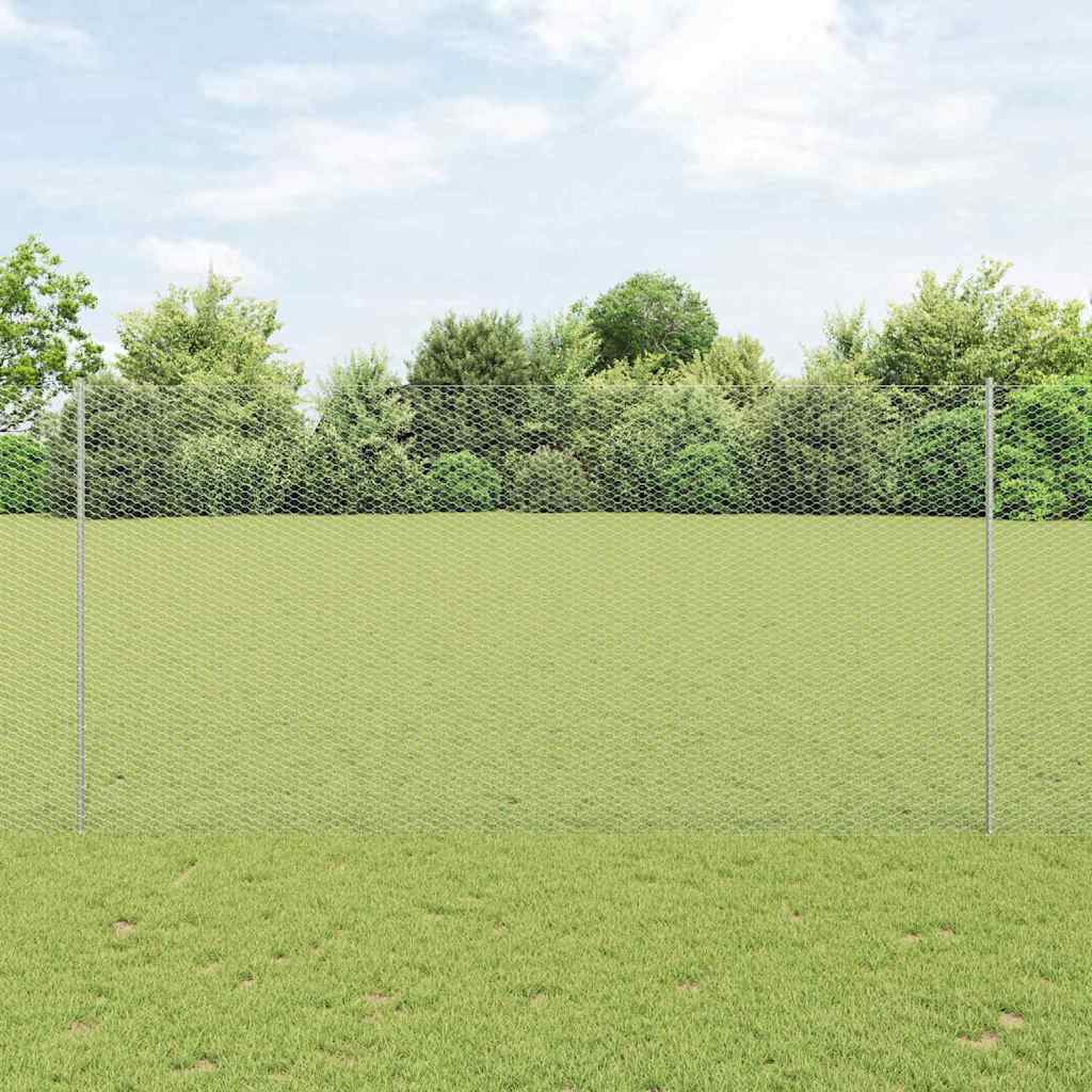 Zavarena žičana ograda 50 x 1,6 m (Š x V) Vruće pocinčani čelik