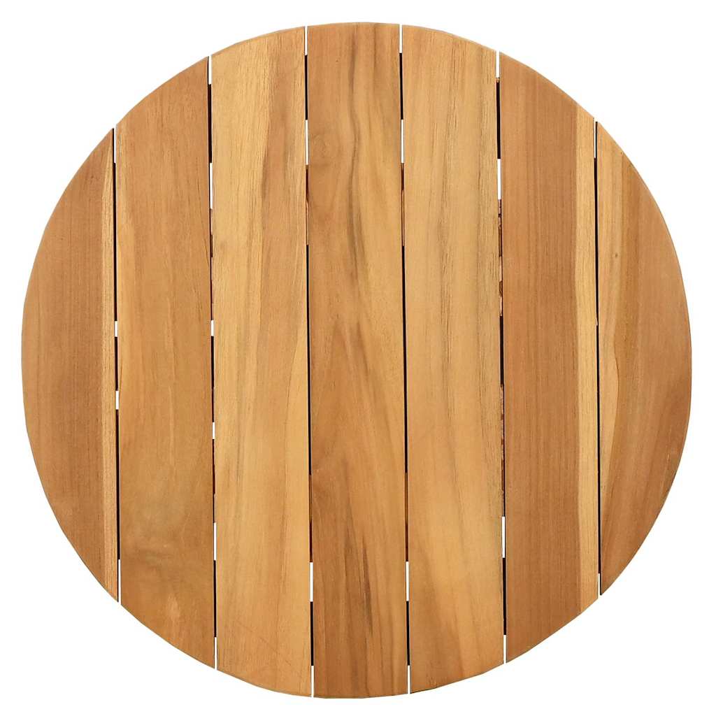 Bocni stol Smeđa 50 x 50 x 49,5 cm Čvrsto teak drvo
