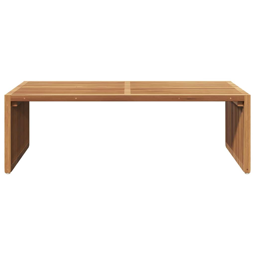 Vrtni bočni stol Smeđa 110 x 55 x 35,5 cm Čvrsto teak drvo