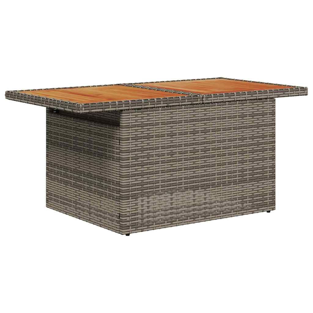 Sjedeća garnitura za vrt 5 pcs Siva