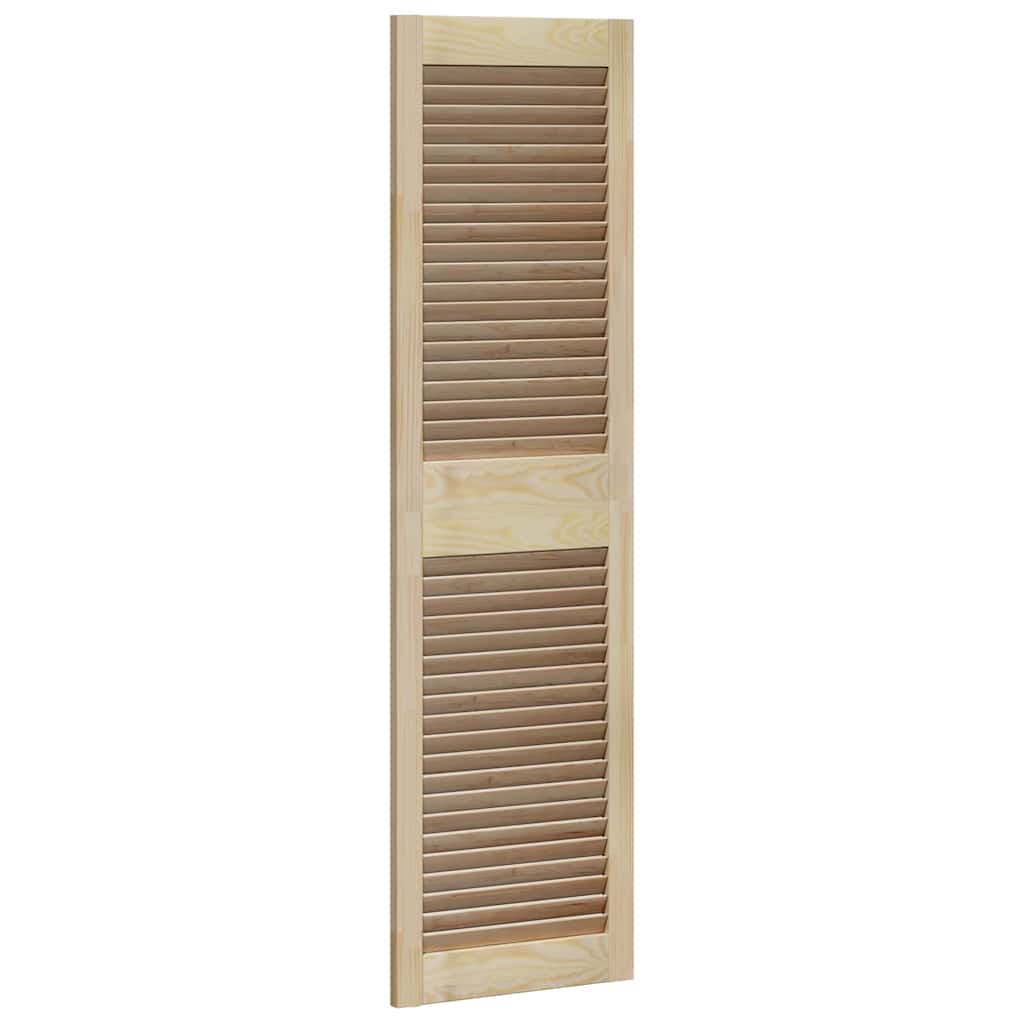 Ormarna vrata s vratima 2 pcs Prirodna 140,5 x 2,1 x 39,5 cm